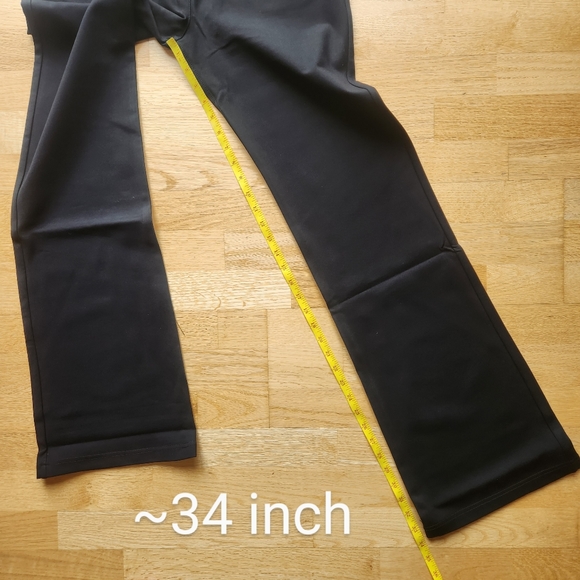 NWT BetaBrand Boot Cut Yoga Black Dress Pant - Picture 11 of 11